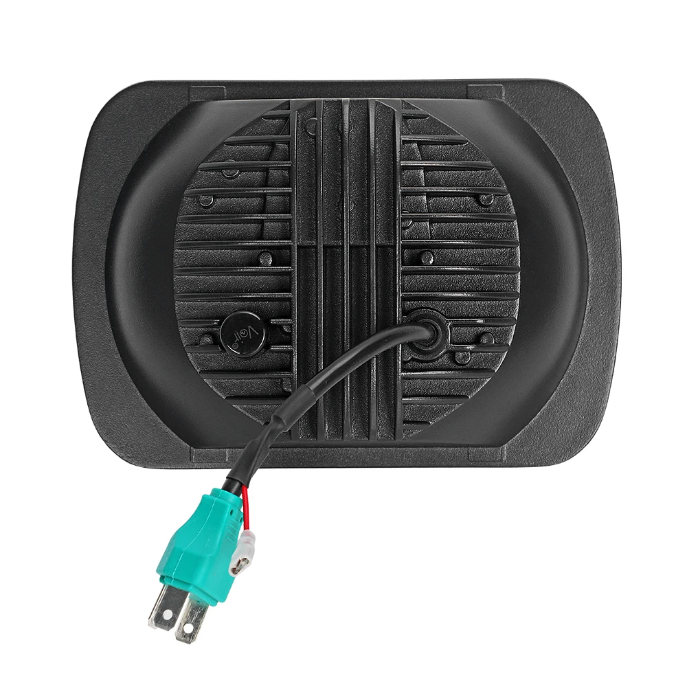 LOYO Factory Newest 5x7 Diamond headlight 60W 7inch faros 7 pulgadas square headlight