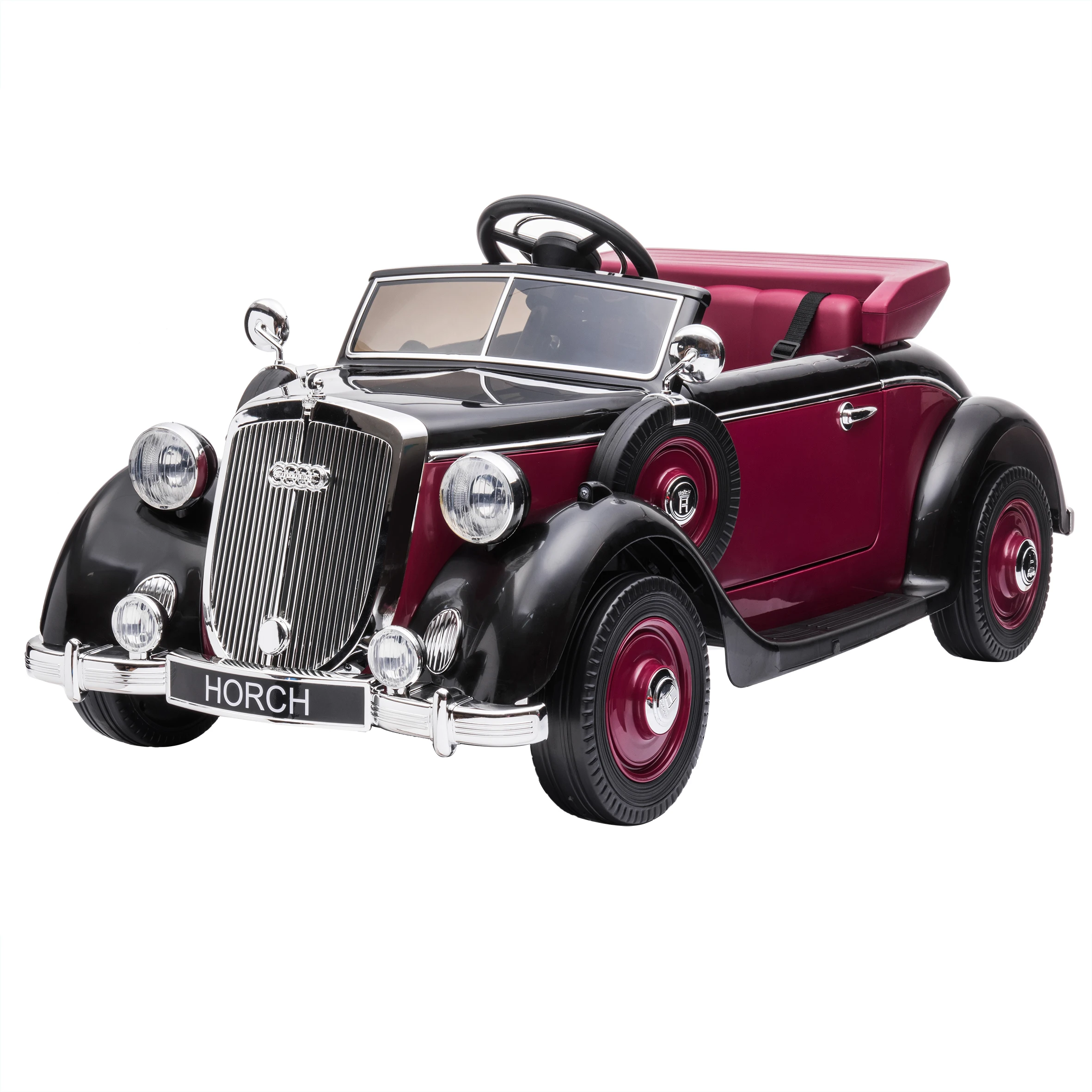 
Licensed Audi Horch Parent-child Big Electric Cars for Kids with 12V Battery 