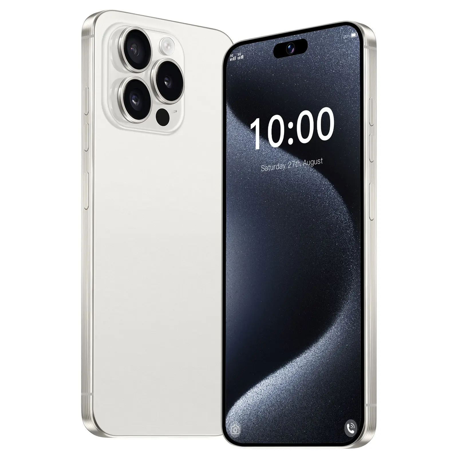 Best 15 Pro Max 4G/5G Dual SIM Smartphone Unlocked 6GB+128GB True Memory HD US Version 8000mAh LTE Cell Phone Gaming 128GB ROM