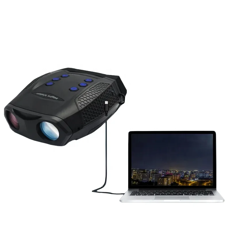 Custom Large Screen 600M night vision binocular night vision scope Full Color 4K Digital Hunting Binoculars Nigh