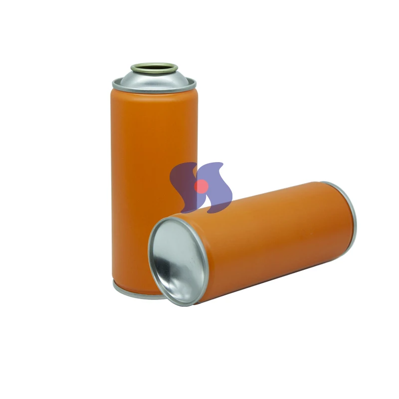 Factory with Metal Bottle Tin Can butane gas can Car care cleaner spray paint Empty Aerosol Can