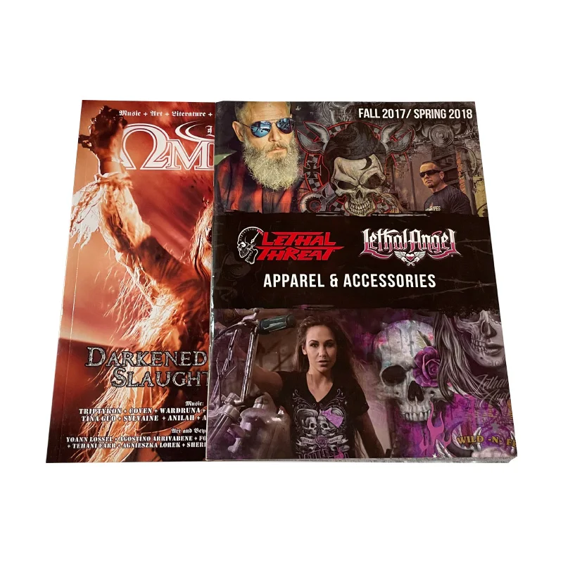 Cheap china book printing full color coated paper offset printing custom magazine printing