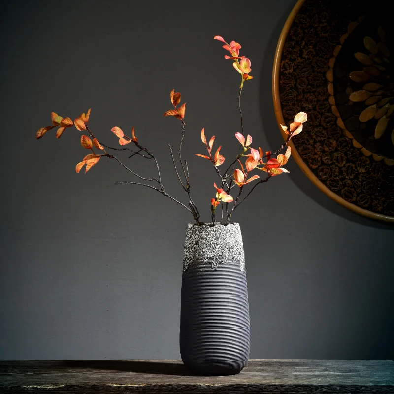 Chinese ceramic vase home decoration vase flower arrangement craft ornament