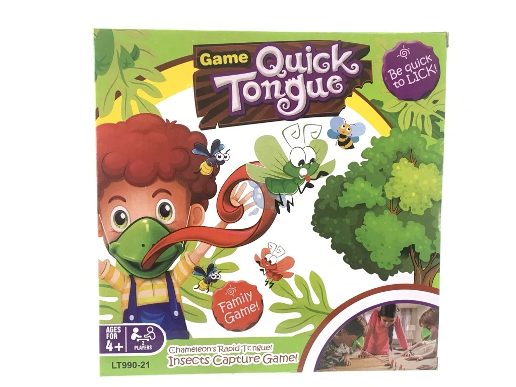Frog Tongue Game with Blowing air Family Board Tabletop Memory Interaction Educational Game Memory Toys and Game For Fun