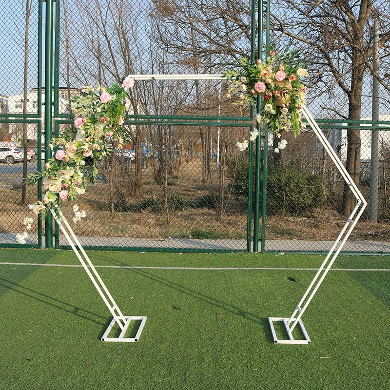 Wrought Iron Flower Rack Wedding Arch Decorative Props