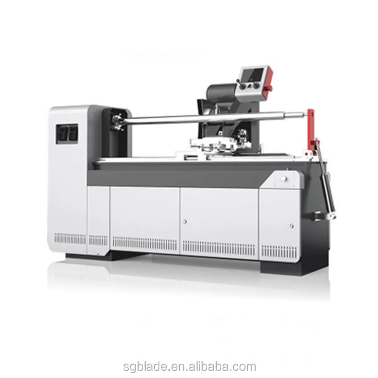 Automatic plastic film slitting machine