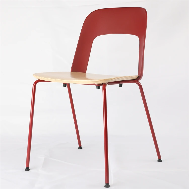 WEWORTH OEM Office Furniture Red Dot Awards 2020 Modern Stainless Steel Kitchen Dining Chair