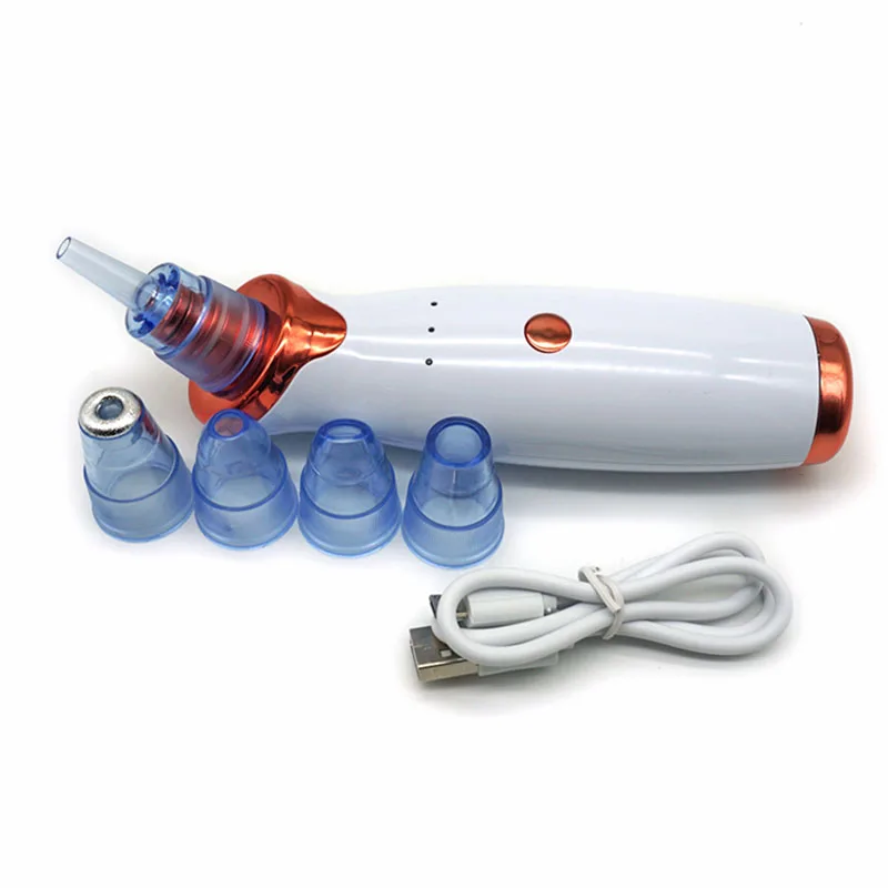 New arrivals wholesale price electric pore cleaner blackhead remover kit portable mini facial whitehead blackhead remover vacuum