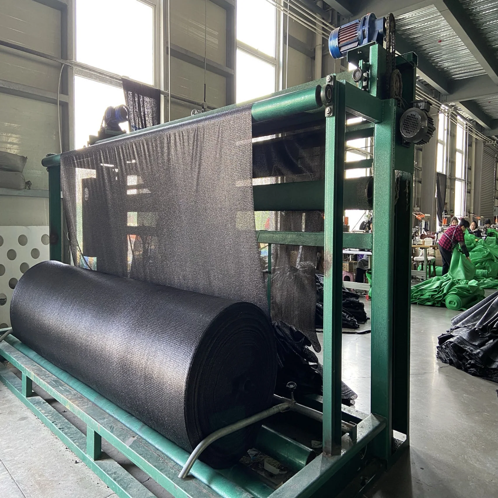 Этеневая ткань HDPE трикотажная 40% 50% 80% 95% Черный Зеленый сельскохозяйственный оттенок сетка/Солнцезащитная сетка