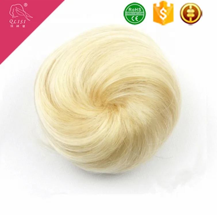 synthetic hair clip in chignon hair bun hair extension