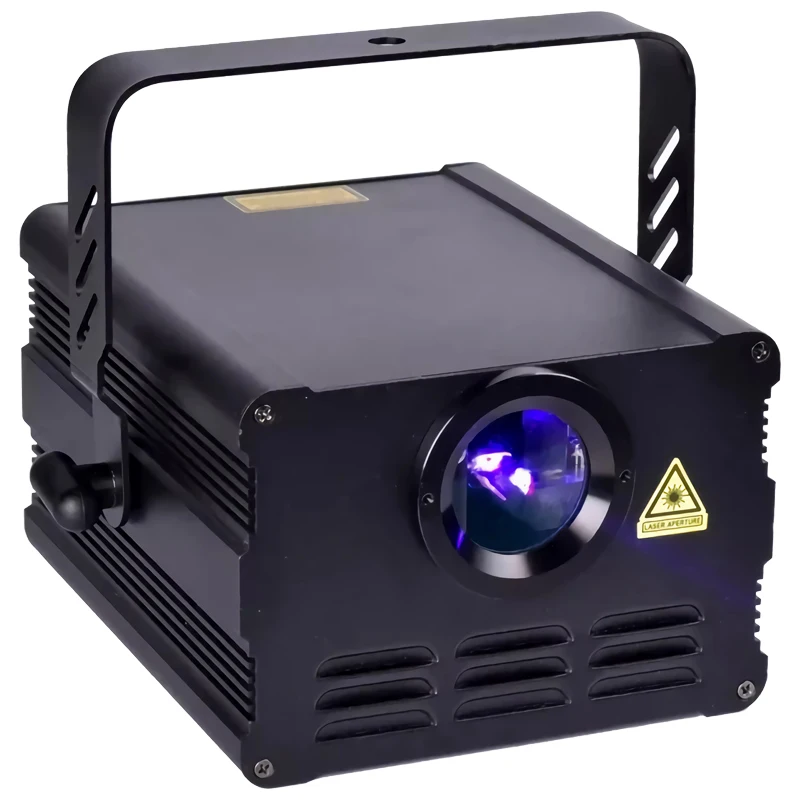 Специальный мини 1 Вт RGB лазерный сценический световой узор проектор текстовый Рождественский с логотипом