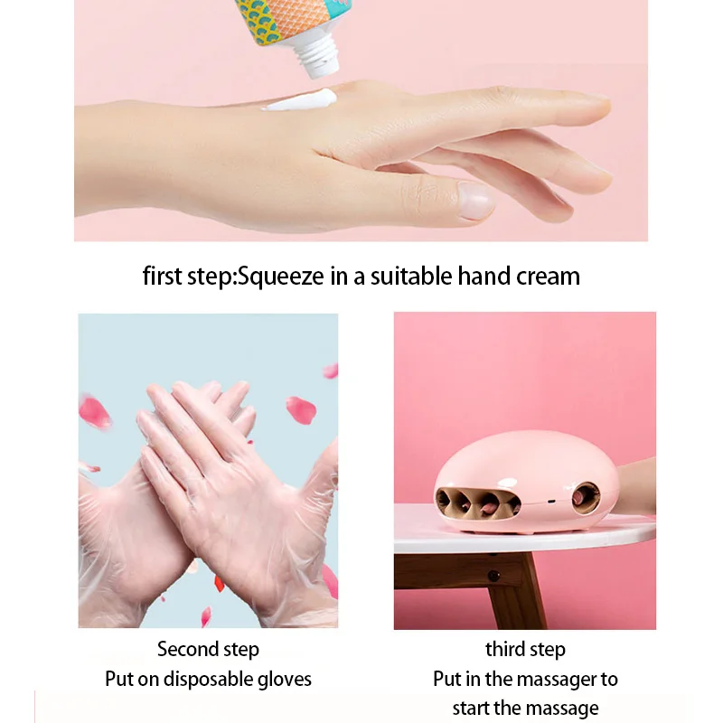 
2021 New Smart vibration finger hand massage hand finger other massager products 