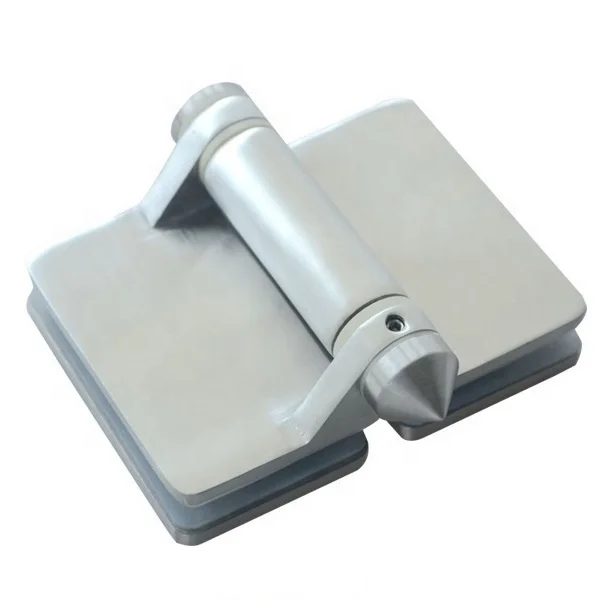stainless steel glass door heavy load spring hinge
