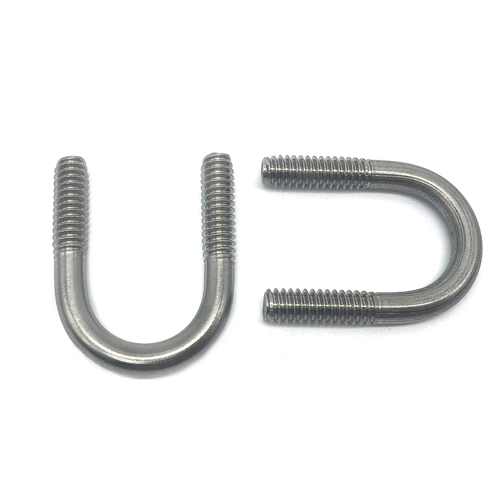 Clamp Clip Hose Custom High Quality Stainless Steel U Bolt U-Bolt Pipe Clamp Steel U Bolt Clamp