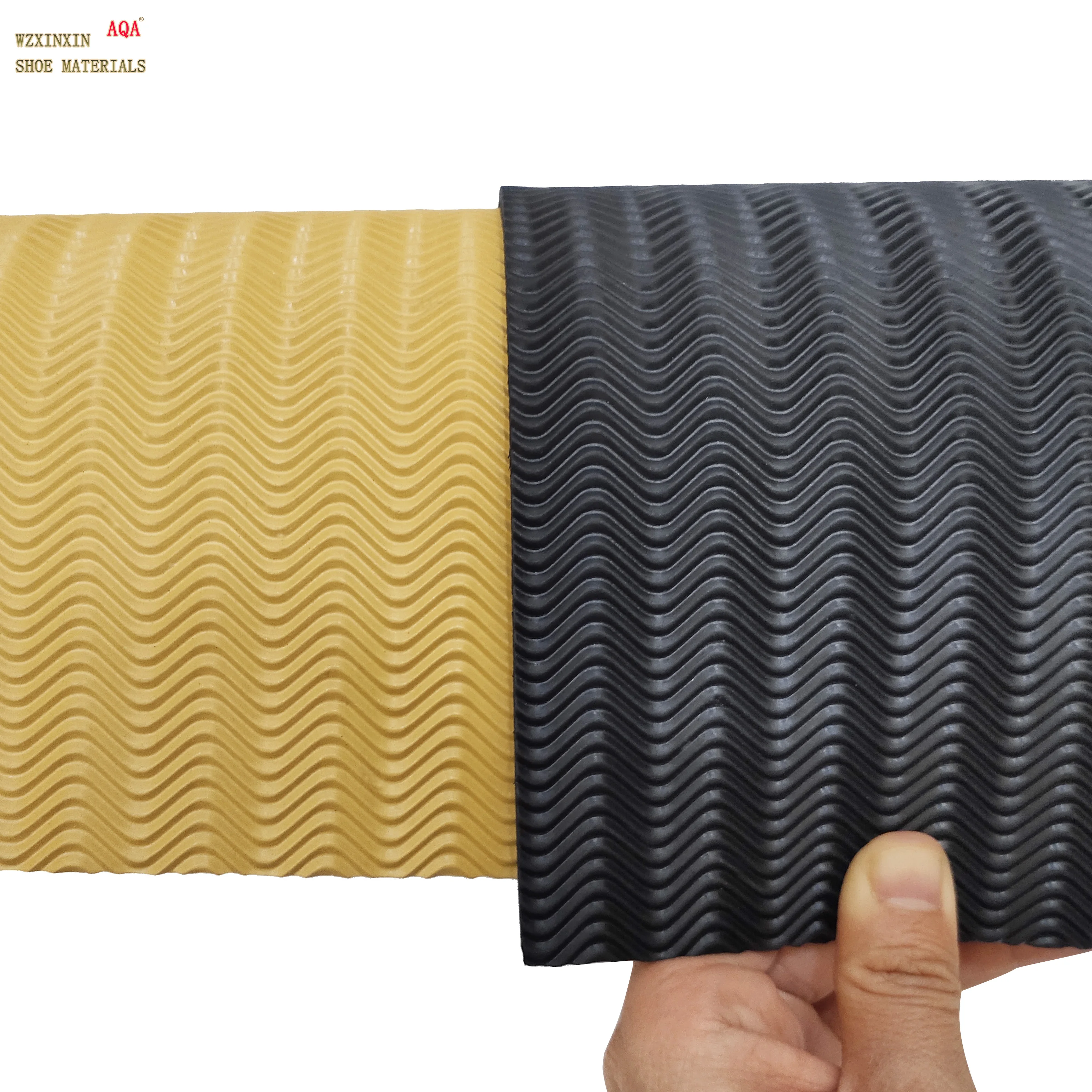For men and lady shoes China factory wear resistant antiskid tyre design rubber outsole sheet for sandals and slippers