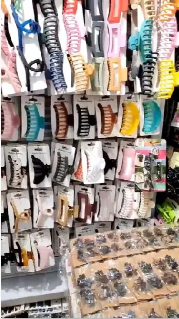 Girls Barrette Crab Hair Claws Ponytail Hairpins Bath Barrette Headwear AccessoriesKorea Flower Shape Hair Claw Clip for Women