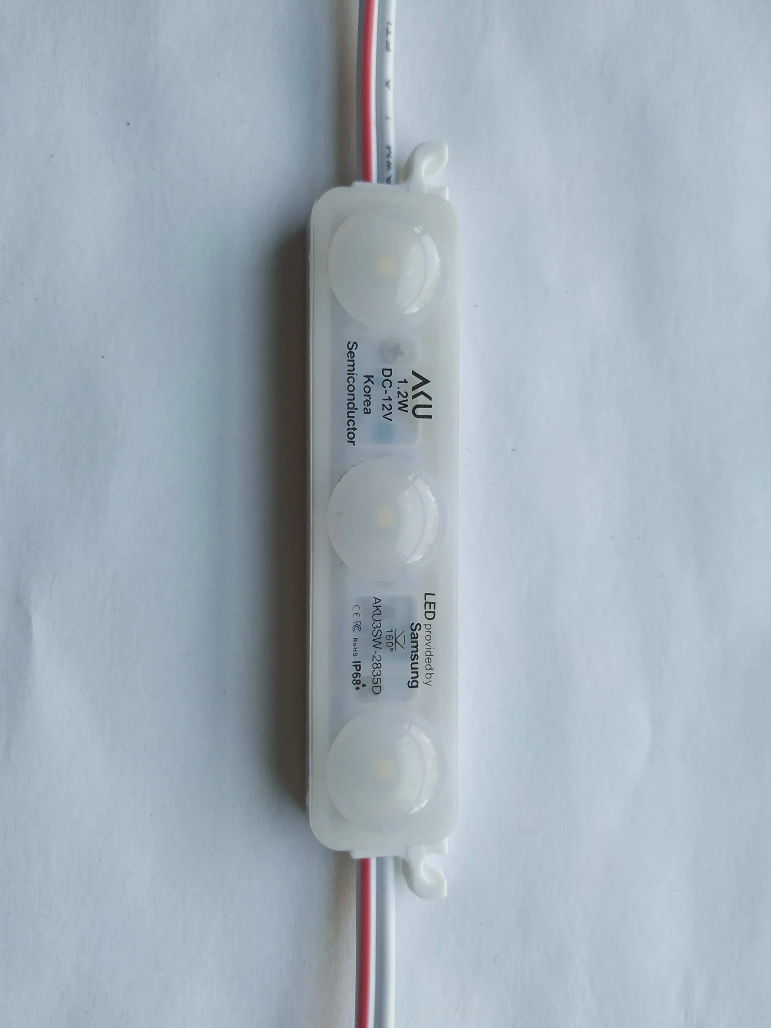 Epistar 2835 высокая яркость 3 светодиода белый красный зеленый желтый синий светодиод модуль освещения рекламы украшение мотоцикл