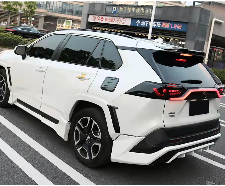 AKD Car Styling Tail Lamp for Toyota RAV4 Tail Lights 2019-2022 New Rav4 LED Tail Light Dynamic Signal Auto Accessories