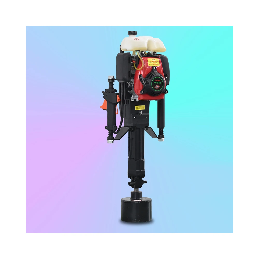 37.7CC Petrol Powered Post Driver 4-Stroke Fence Knocker Pile hammer Small Hydraulic Pile Driver