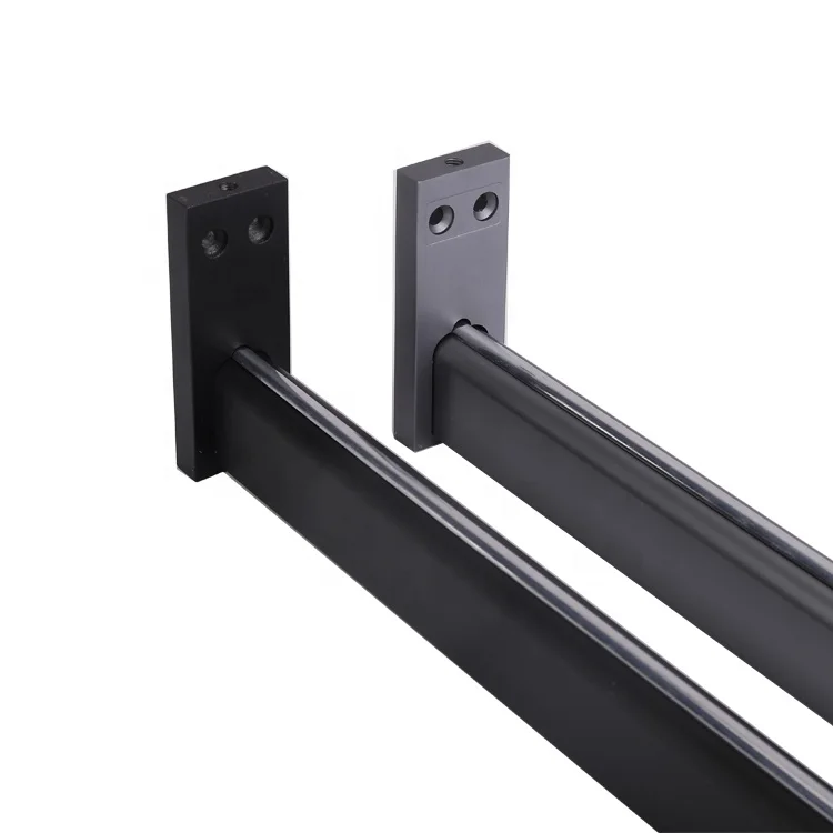 
Furniture closet wardrobe accessories aluminum profile clothing rod clothes rack hanging clothes rail 
