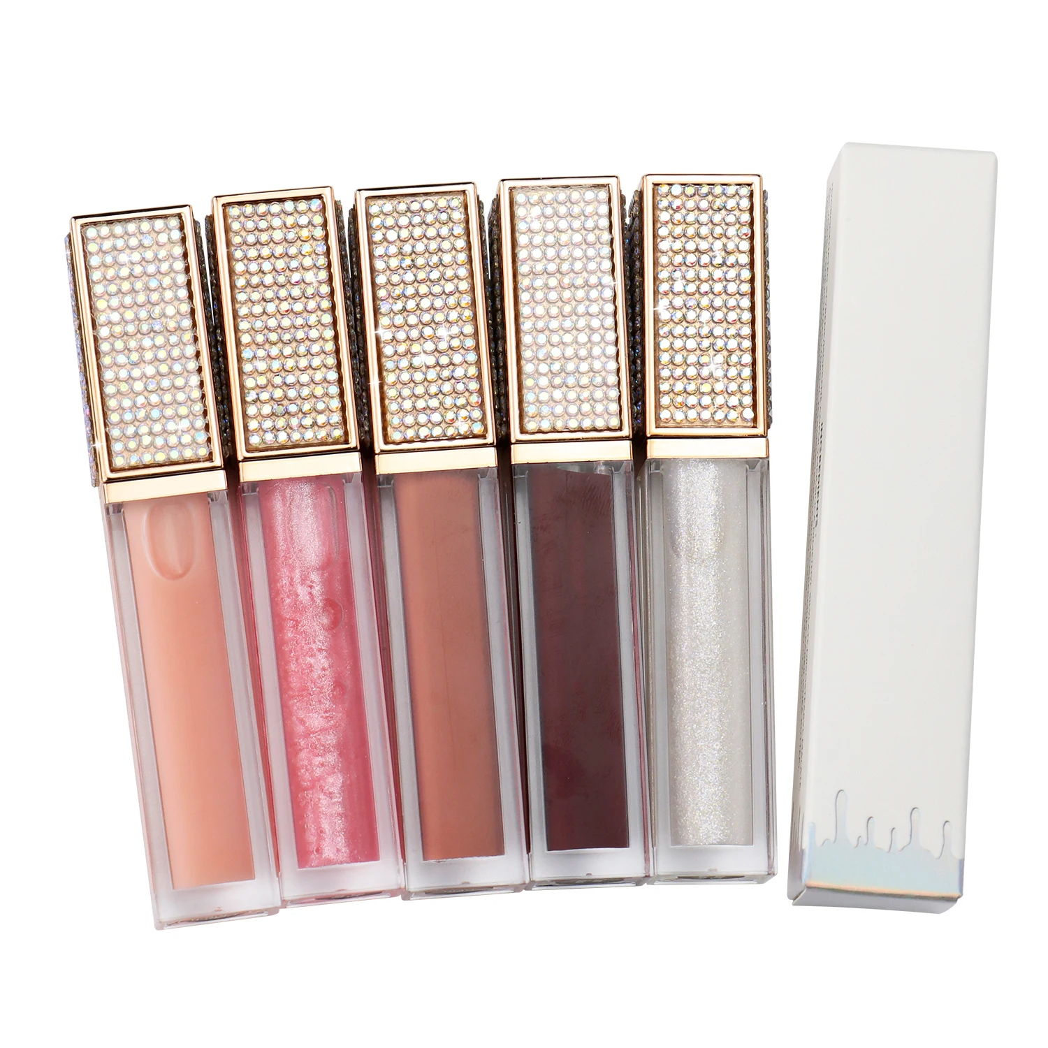 Индивидуальный Логотип, высокое качество, мини глянцевый нюдовый прозрачный мерцающий веганский блеск для губ, пигмент, органический блеск для губ, фирменная торговая марка