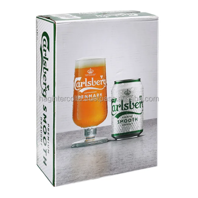  Баночка для пива Carlsberg premium 330