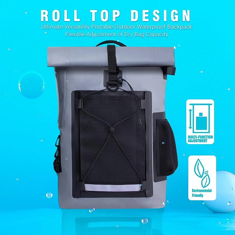 Waterproof Dry Bag Backpack Floating Waterproof Bag Boating Kayak Dry Bag 30L