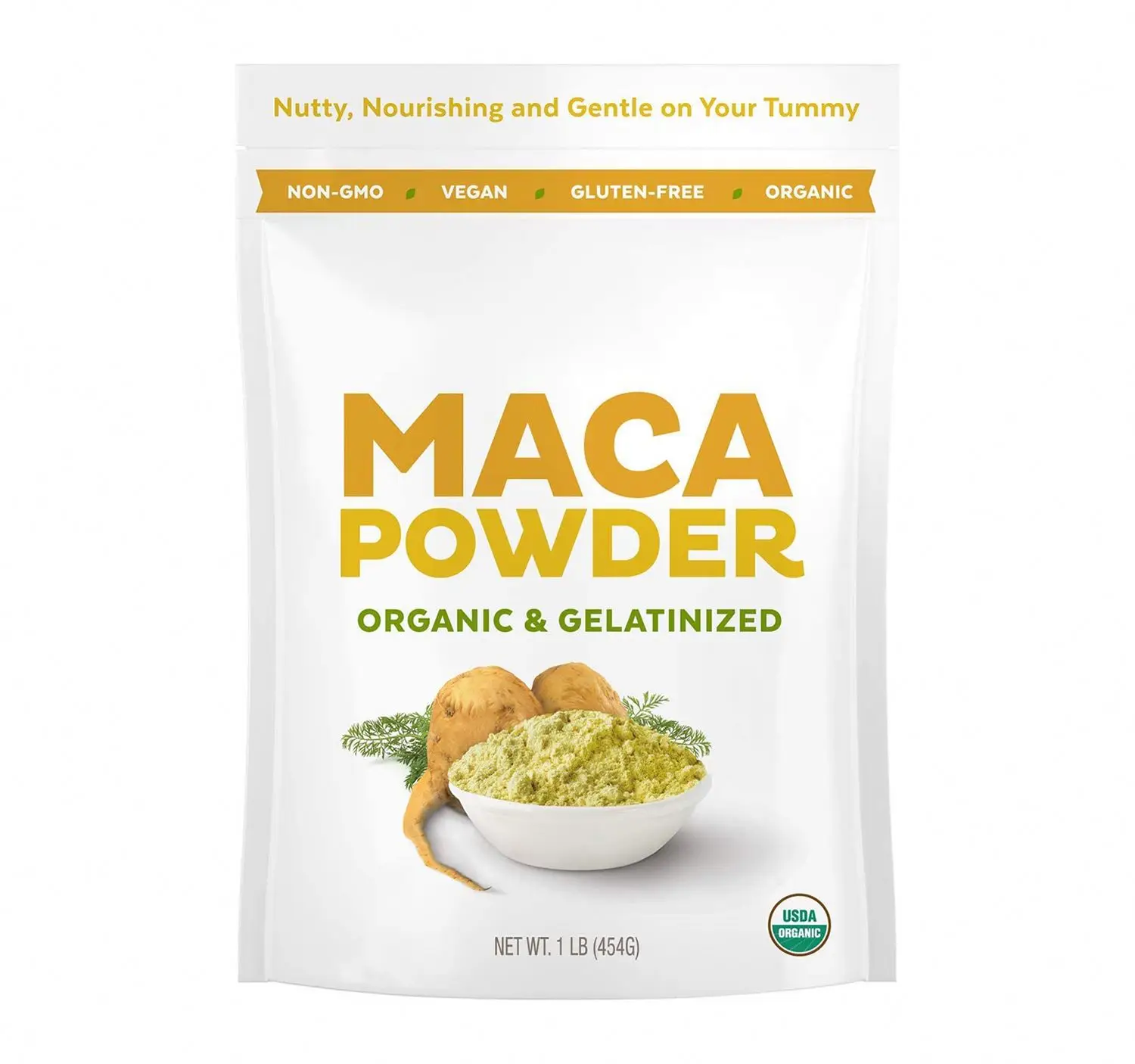 OEM Hot Selling Organics Maca Powder, 8 oz. Bag-Organic, Non-GMO, Low Temp-DriedGluten-Free