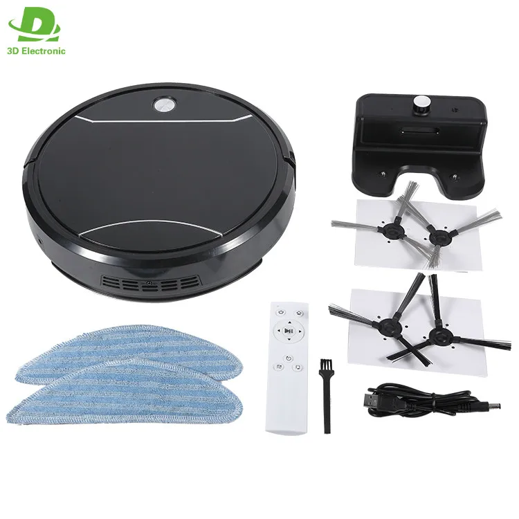 High quality Robotic Vacuum Cleaner & Strong Suction Auto-Charging Cheap Robot Cleaner