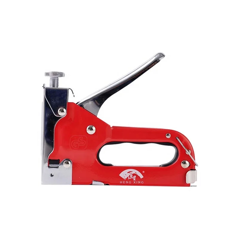 Hand Tools Small Heavy Duty 3 Way Staple Gun 4-14Mm Household Frame Roof Nailer Cordless Nailer