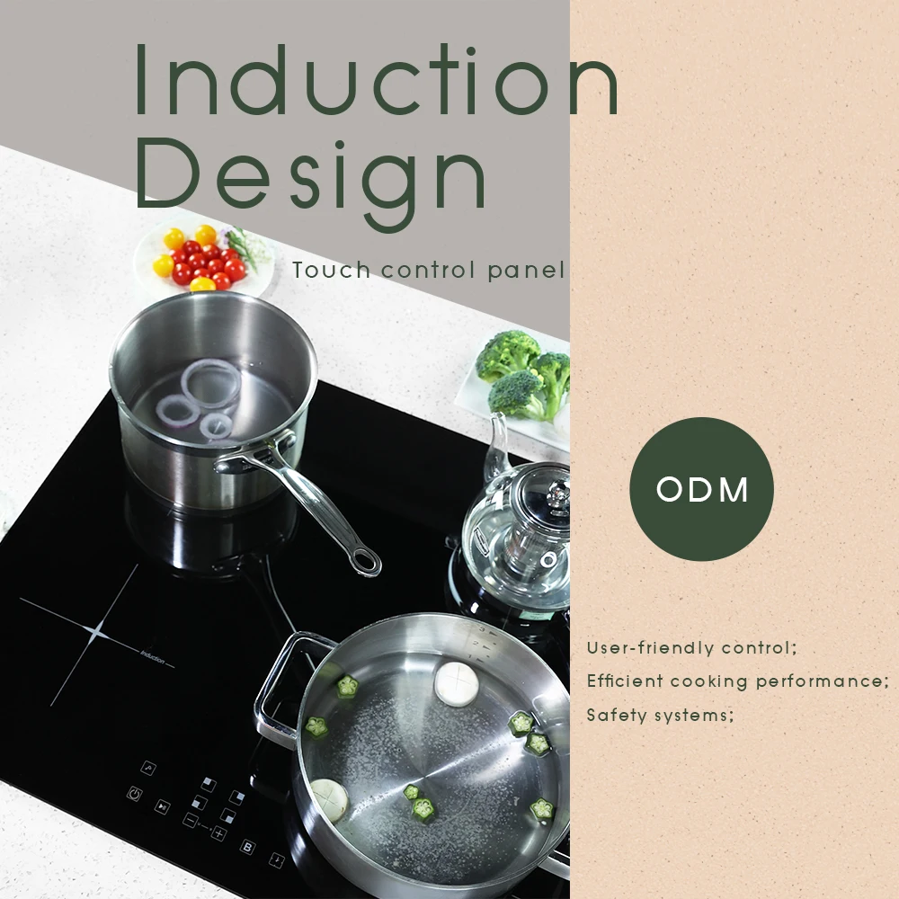 Home Appliances New Design High Quality Sensor Touch Button Induction Cooker 8000w for Home Appliances