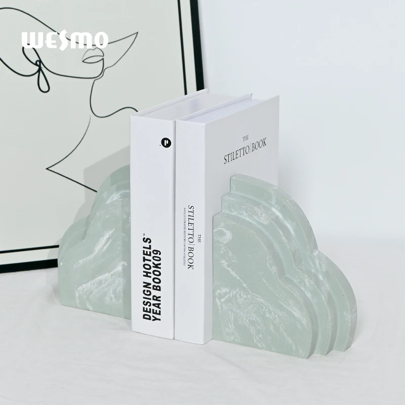 Modern Simple Home Resin Decoration Accessories Bookcase Decoration Bookend