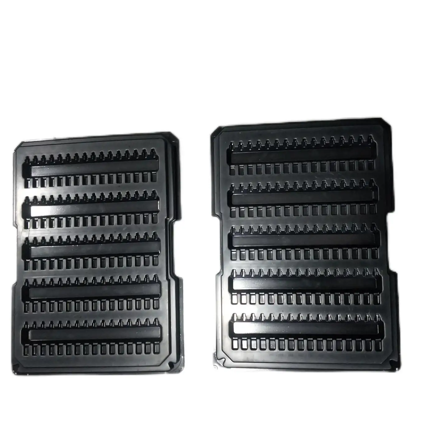 Customized   plastic Vacuum Esd Smt Conductive  Racks  Plastic Tray   esd pcb tray