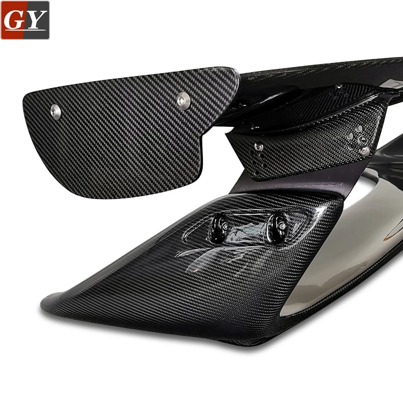 CARBON FIBER TYPE-M STYLE GT WING 1600MM W. BASE FOR MAZDA 92-02 RX7 FD3S