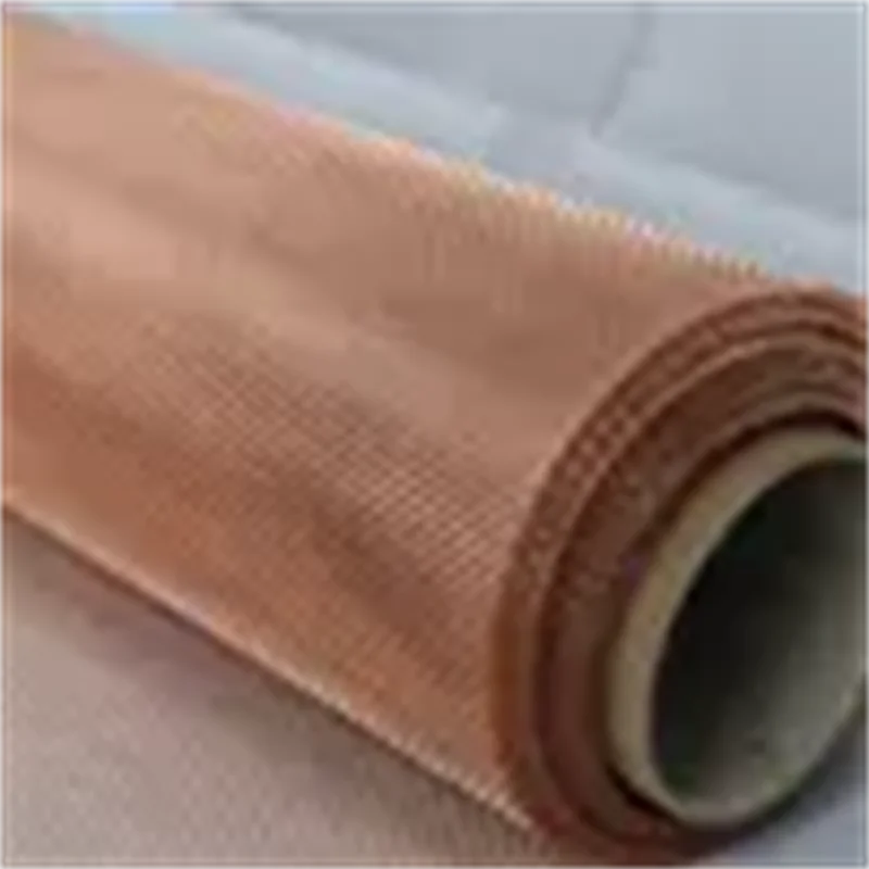 Ultra Fine Phosphor Bronze Pure Copper Wire Cloth Faraday Cage EMF RF Shielding material micro copper wire mesh
