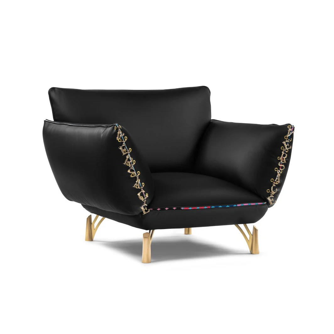 Luxury living room sofa set furniture high quality sectional sofa design Italy live room luxury leather sofa set furniture