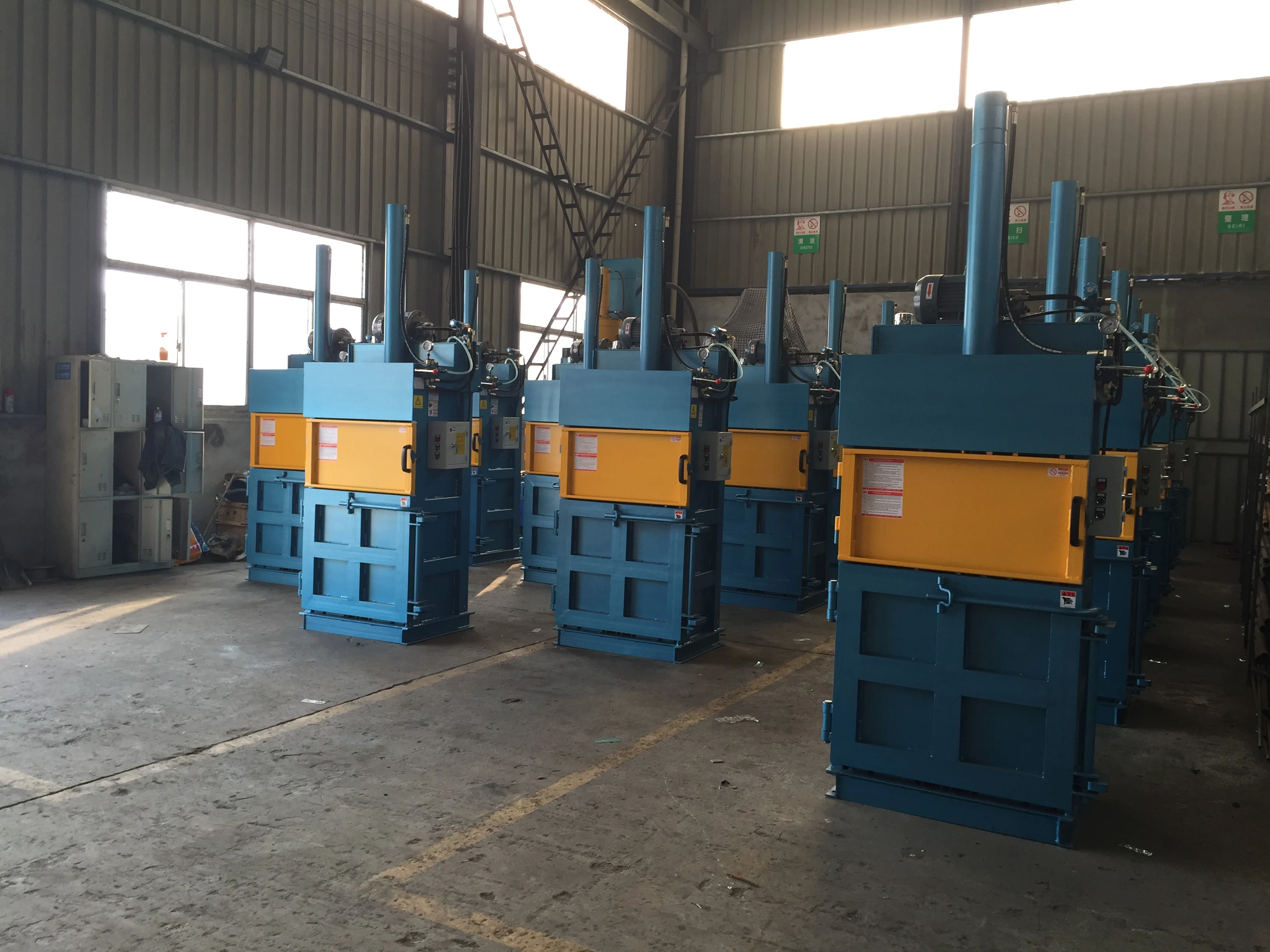 Electric Vertical Hydraulic Cotton Baler Textile Cloth Recycling Bailing Machine/Hydraulic Waste Bale Press Machine