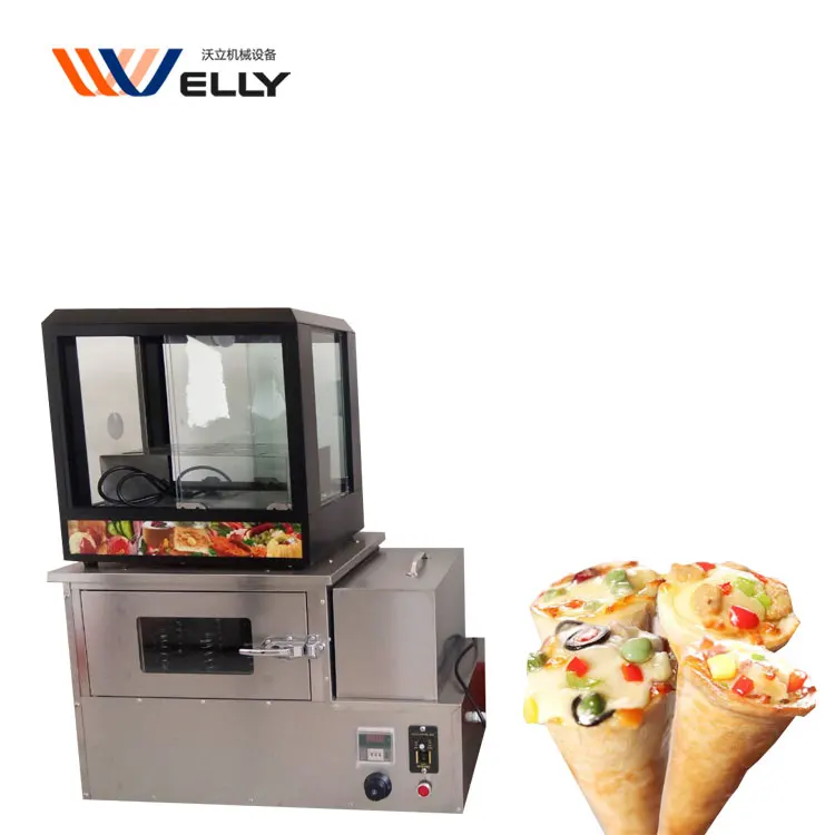 Muti-purpose Easy use oven pizza electric/ pizza cone atm machine/ pizza display case Welly