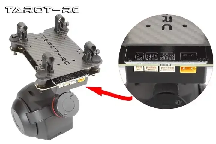 Tarot-RC 26X optical zoom gimbal 2 million pixels T26X-NET network output gimbal camera for cargo delivery drone