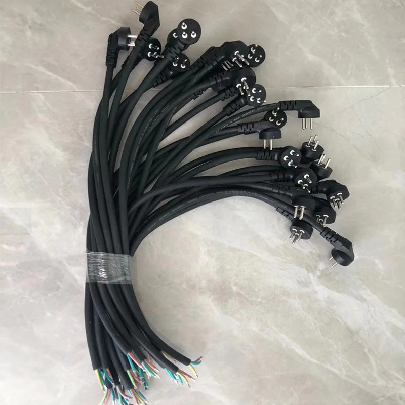 
Factory Directly 3x2.5mm2 Israeli 50cm/1m/1.5M/1.8M/3M Plug Power Cable Pure Copper 3 core Power Wire Cable for Home Appliance 