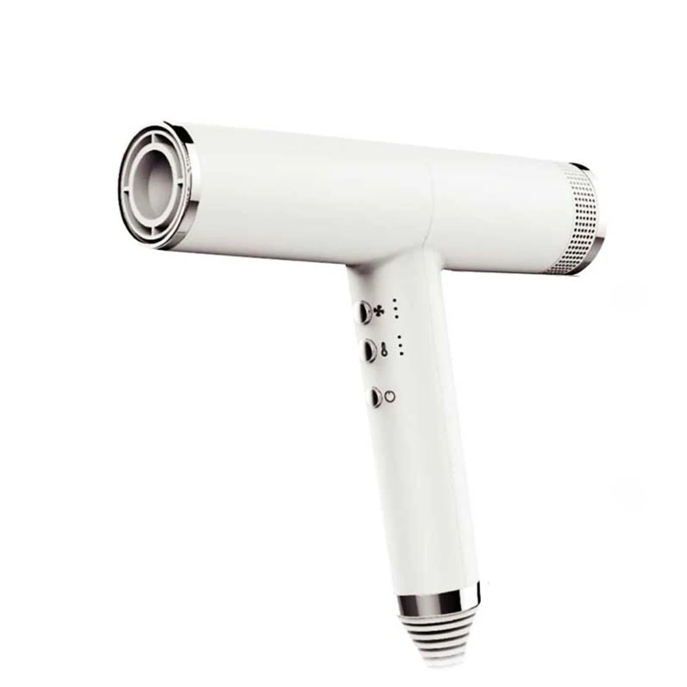 2023 Новый T-образный дизайн 1600 Вт высокоскоростной двигатель BLDC сильный воздушный поток Электрический Ионный Профессиональный фен для волос