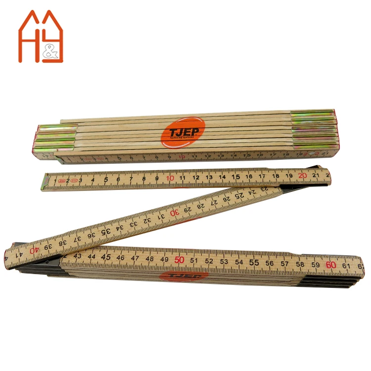 Custom Measuring Meter Rulers for Builders Carpenter 2 Meter 10 Folding Ruler Measure Tools