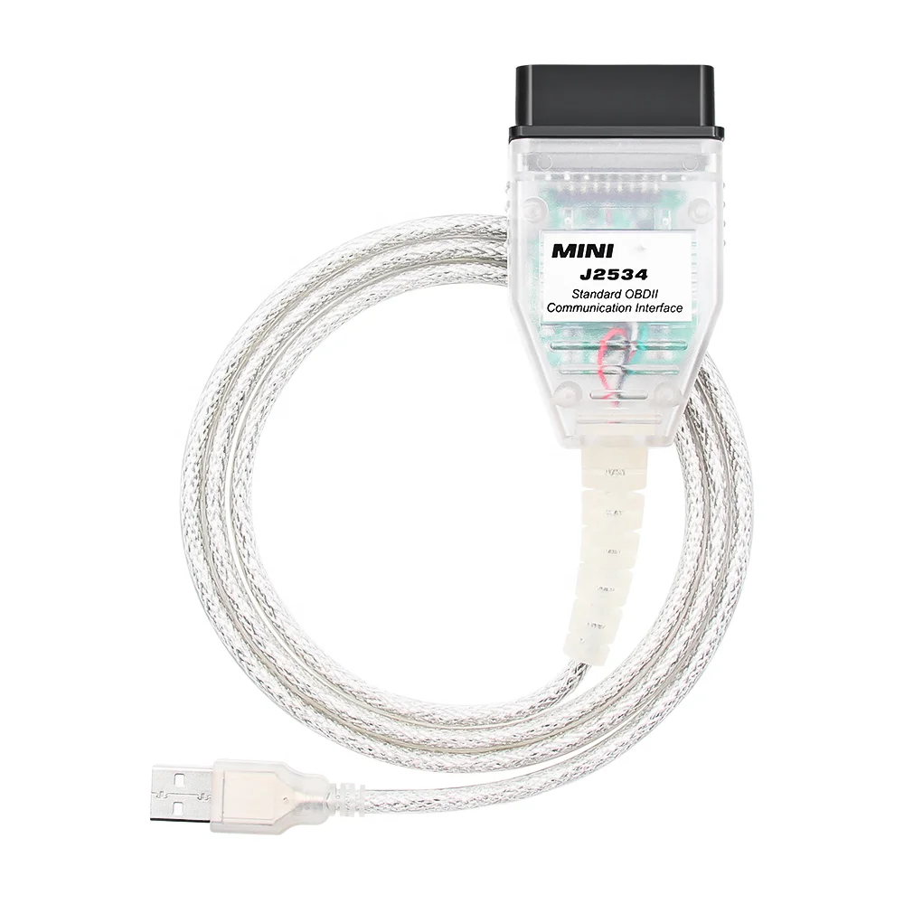 FT232RL Chip 16PIN MINI J2534 Interface Cable TIS Techstream OBD2 Diagnostic Tool Compatible for Toyota OBD2 Scanner Automotriz