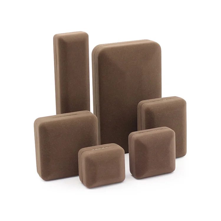 Velvet Fabric Ring Necklace High Quality luxury gift metal Jewelry package box