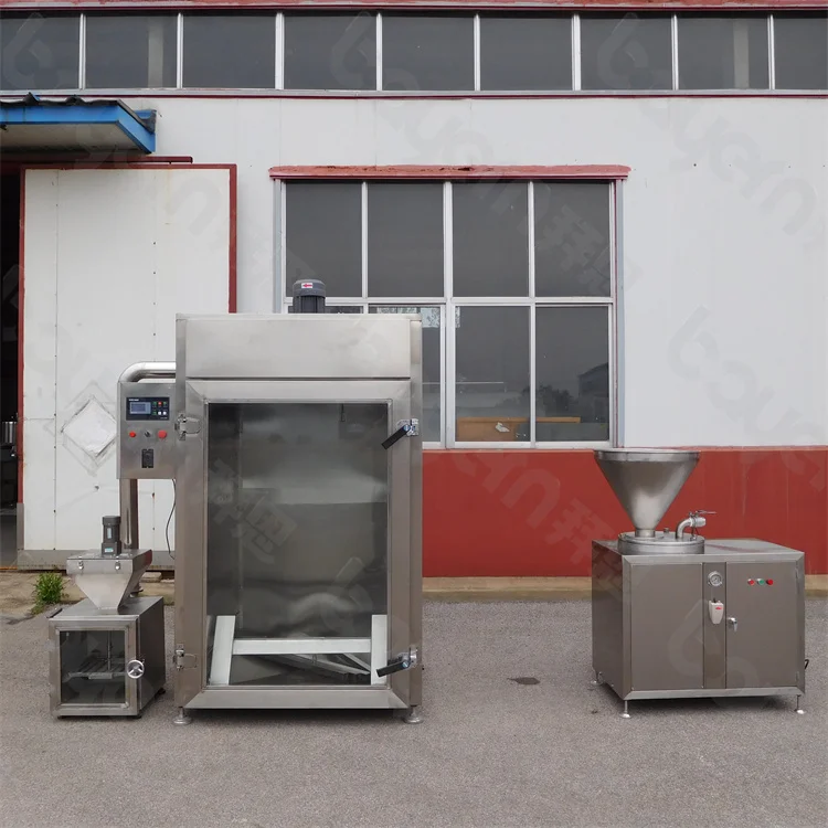 Hydraulic Industrial Sausage Stuffing Machine Sausage Maker Twister Making Machine Pork Chicken Vacuum Sausage Stuffer