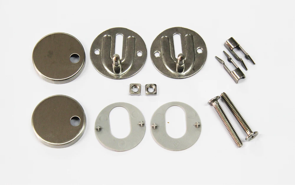 Factory  Stainless steel Soft Close Toilet Seat Cover Hinge For Bathroom