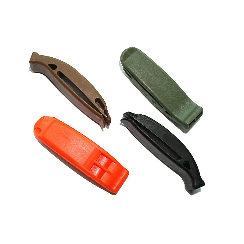 Double Tube Loud Marine Whistle emergency rescue whistle