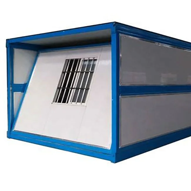 Customized luxury fabricated living portable folding prefabricated foldable container house