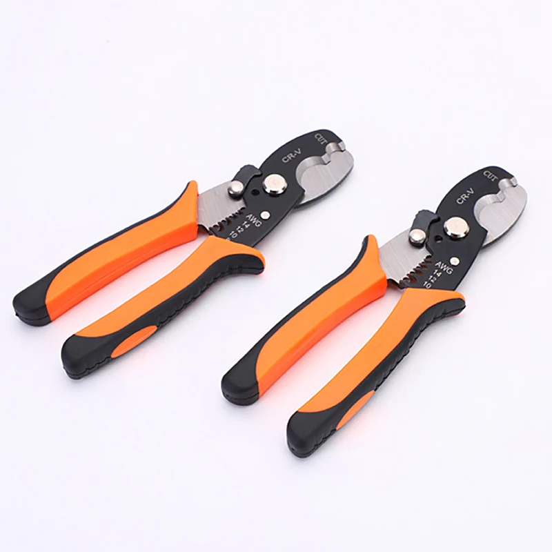 7 Inch Multifunction Electrical Adjustable Hand Cable Cutter Mini Wire Stripper Tool