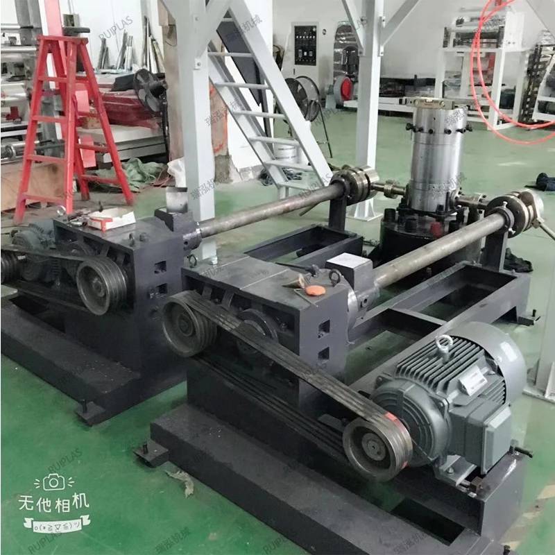 three layer co-extrusion high speed single-head low density polythene LDPE shrink extruder film blowing machine